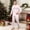Men, variant on Family Christmas Pajamas Matching Sets Christmas Snowman Print Long Sleeve Top & Pants Sleepwear Skin Friendly Loungewear Trendy Pjs Holiday Lounge Sets