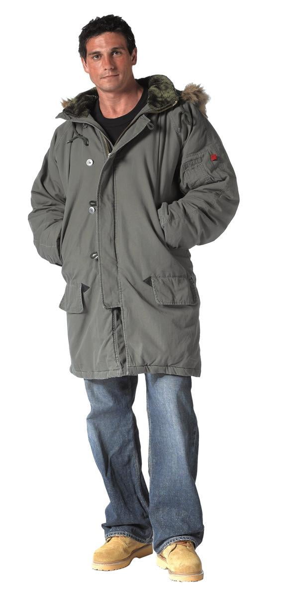 UF Vintage N-3B Parka Jacket Mens Coat by Rothco
