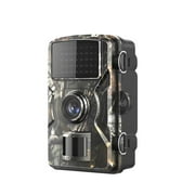1080P Trail Game Camera With IR Night Vision, Motion Detection, IP66 Waterproof, 0.6S Trigger Time And 2.4'' TFT Color Display For Outdoor Wildlife, , Farm Monitoring And Home