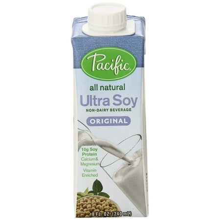 24 PACKS: Pacific Natural Foods soja Ultra avec des protéines et calcium, Plaine, 8 Ounce