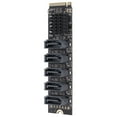 thumbnail image 4 of Tarjeta de expansión de disco Duro, Tarjeta de expansión de Disco Duro PCIe ESTABLE M2 Puerto 5 Puerto Fácil de USAR PM de Soporte de 6 GBS para CompuTadoras, 4 of 7