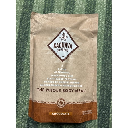 Ka’Chava All-In-One Nutrition Shake Blend  Chocolate  85+ Superfoods  Nutrients & Plant-Based Ingredients  26g Vitamins and Minerals  25g Plant-Based Protein  2lb