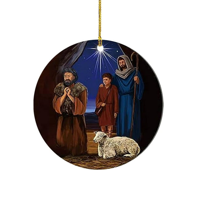 Ornements de Noël Décorations Suspendues Festives Boules Colorées de Qualité et Arbre