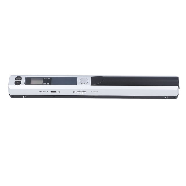 Portable Document Scanner, Handheld Photo Scanner for A4 Documents Pictures Pages Texts in 900 Dpi, Mobile Document Scanner for Home, Office, Business, JPG PDF Format Selection