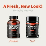 Snap Supplements Nitric Oxide Workout, Mens Testosterone Booster with D-Aspartic Acid, Boost Stamina, Endurance