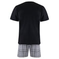 thumbnail image 2 of Pijama George para Caballero Set Playera Manga Corta Negro con Short Talla CH 2 Piezas, 2 of 4