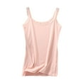 thumbnail image 2 of Htigea Women Scoop Neck Flowy Loose Fit Tank Top Sleeveless Summer Tops Shirts Today Sales Hot Pink,2XL, 2 of 3