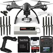 YUNEEC Typhoon G Quadcopter with GB20 Gimbal for GoPro (RTF) & Manufacturer Accessories + SanDisk Extreme PRO 32GB microSDHC Memory Card (SDSDQXP-032G-G46A) + SSE Transmitter Lanyard + MORE