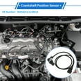 thumbnail image 2 of Sensores de posición del cigüeñal de metal plástico negro para OPEL Omega B Caravan 2.0 16V 94-99, 2 of 6
