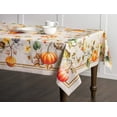 thumbnail image 3 of Maison d' Hermine Potiron 100% Cotton Tablecloth for Kitchen Dining Tabletop Decoration Parties Weddings (Rectangle, 60 Inch by 108 Inch)., 3 of 3