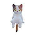 thumbnail image 1 of Mini Gats Desk Set de 5 – adornos monos para el salpicadero de coche de gatos, pequeñas estatuas de decoración de escritorio, accesorios duraderos de resina para animales para casa, oficina, regalos, 1 of 1