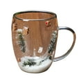 thumbnail image 3 of Christmas Gifts for Women and Men – Cute Snowflakes Glass Espresso Cups with Handle, Funny Double-Walled Coffee Mugs, Festive Socks, and Decorative Gifts Suitable for Family, Friends and Children（B）, 3 of 4