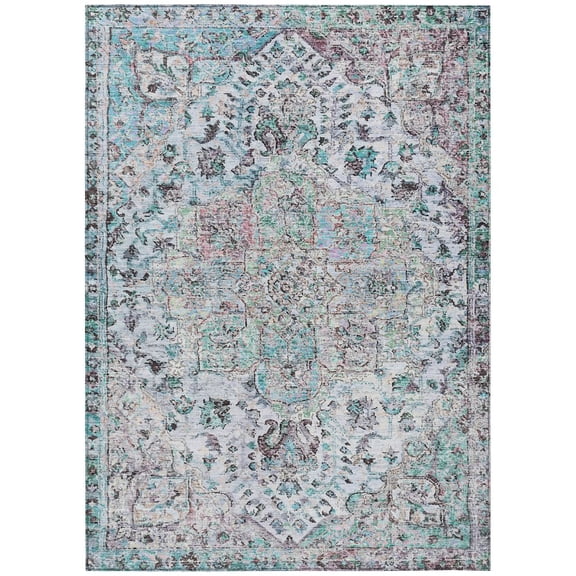 Dalyn Rugs Machine Washable Indoor/Outdoor Chantille ACN2138 Sky 2'6" x 3'10" Rug