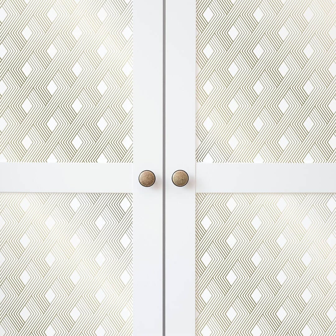 Main Street Peel and Stick Paper Wallpaper Sheets, Gold Woven, 11 in x 16 in, 12 Pack, Removable Paper Wall Covering