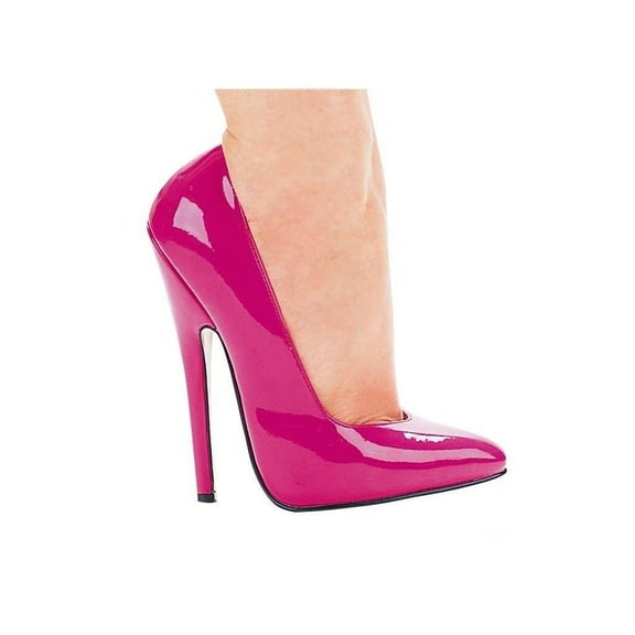 Ellie Shoes E-8260 6 Heel Fetish Pump 5 / Black