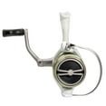 thumbnail image 4 of Lew’s MACH 1 Spinning Fishing Reel, Size 200 Reel, 9+1 Bearings, 6.2:1 Gear Ratio, Graphite Frame, Speed Gears, Speed Lube, Multi-Disc Drag, Metallic White/Gray/Green (Clam Packaging), 4 of 5