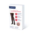 thumbnail image 3 of JOBST UltraSheer Compression Stockings, 15-20 mmHg, Thigh High, Silicone Dot Band, Closed Toe, Classic Black, Small, 3 of 4