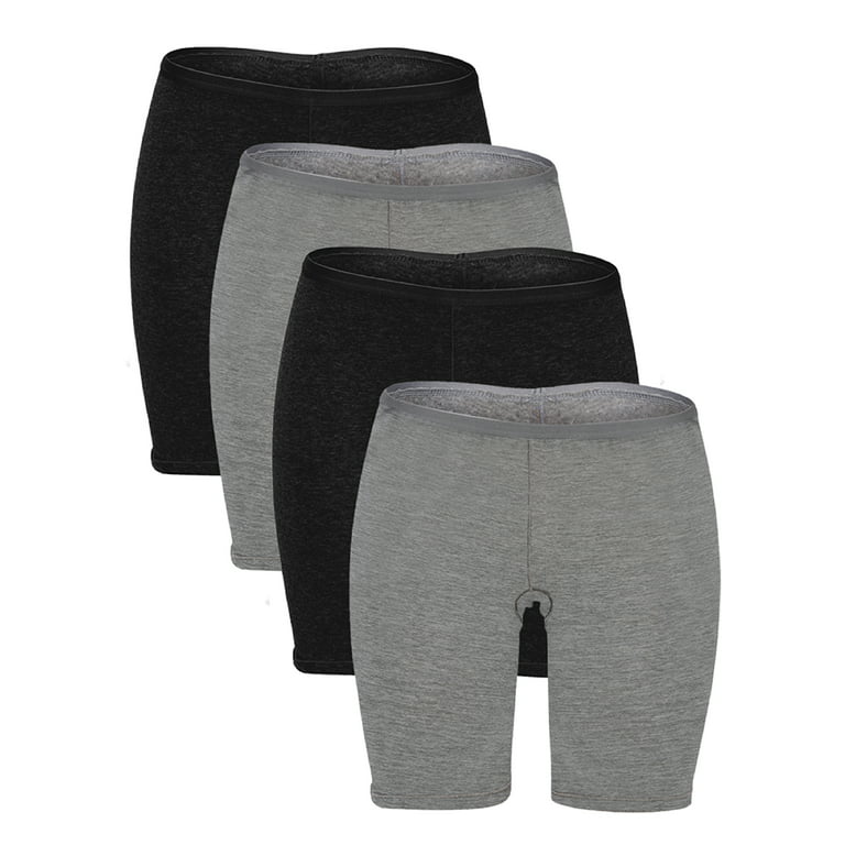 B2BODY Women's Panties Long Leg 6.5 Boxer Brief Small to Plus Sizes  Multi-Pack 