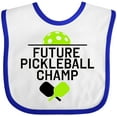 thumbnail image 3 of Inktastic Future Pickleball Champ Boys or Girls Baby Bib, 3 of 4