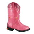 thumbnail image 2 of SMOKY MOUNTAIN BOOTS  Girls Austin Lights Western Boots, Color: Pink, Size: 7 (1167T-7R), 2 of 2