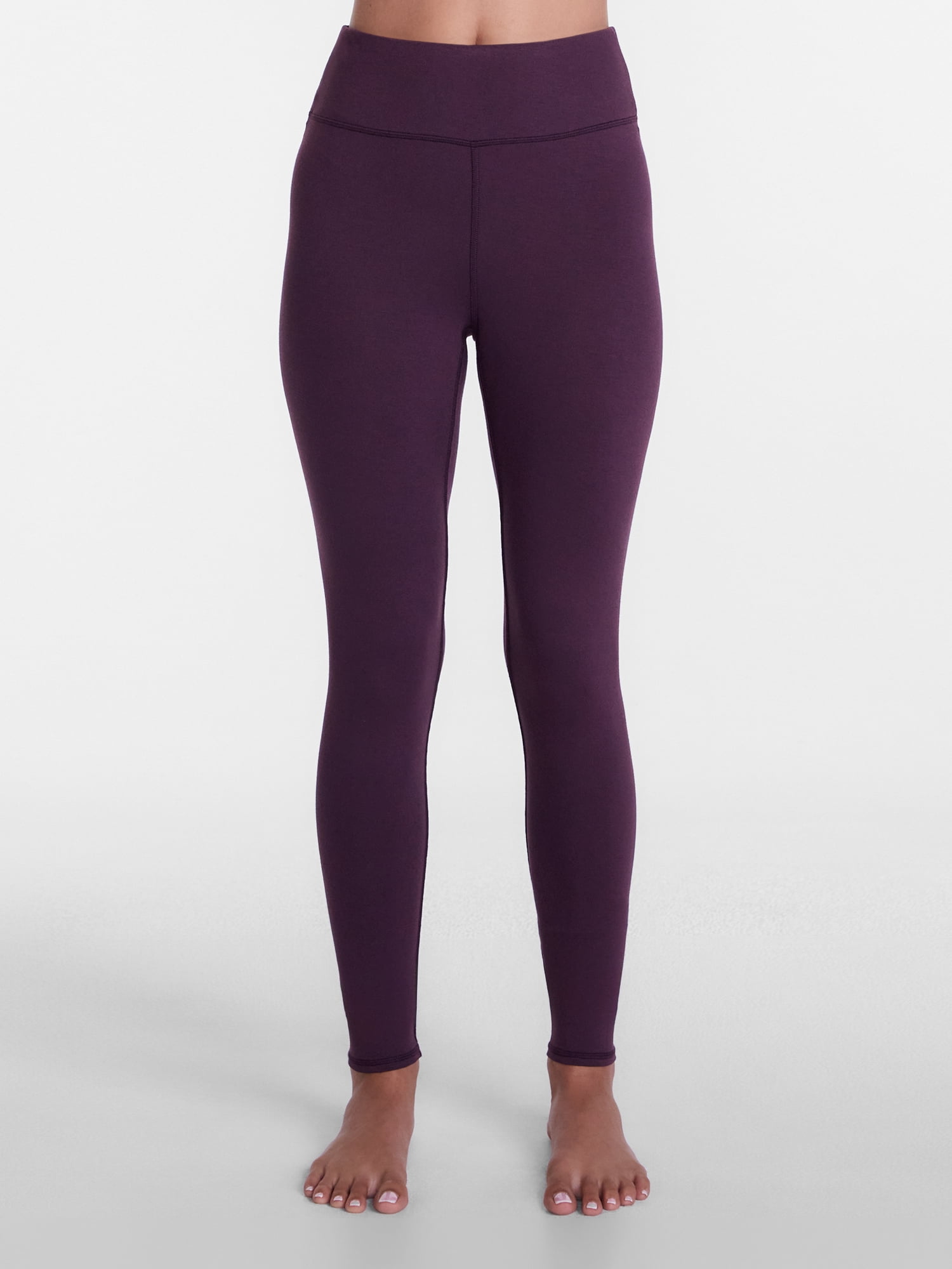 ClimateRight by Cuddl Duds Women’s Mild Essential Base Layer Livaeco Jersey High Rise Legging