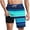 hgg336-Blue, variant on Mens 2 in 1 Swim Trunks, Drawstring Elastic Waist Bathing Suit Beach Shorts with Compression Liner & Pockets