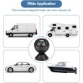 thumbnail image 5 of Boat Compass, Car Compass Dashboard Digital Navigation Exploration Compass, Black Marine Compass Fit for Boat Truck Car, 5 of 5