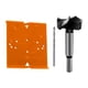 thumbnail image 2 of Guía para agujeros de bisagra, herramienta de bricolaje, regla de posicionamiento de agujeros de bisagra para armarios de agujero de 40 mm, 2 of 9
