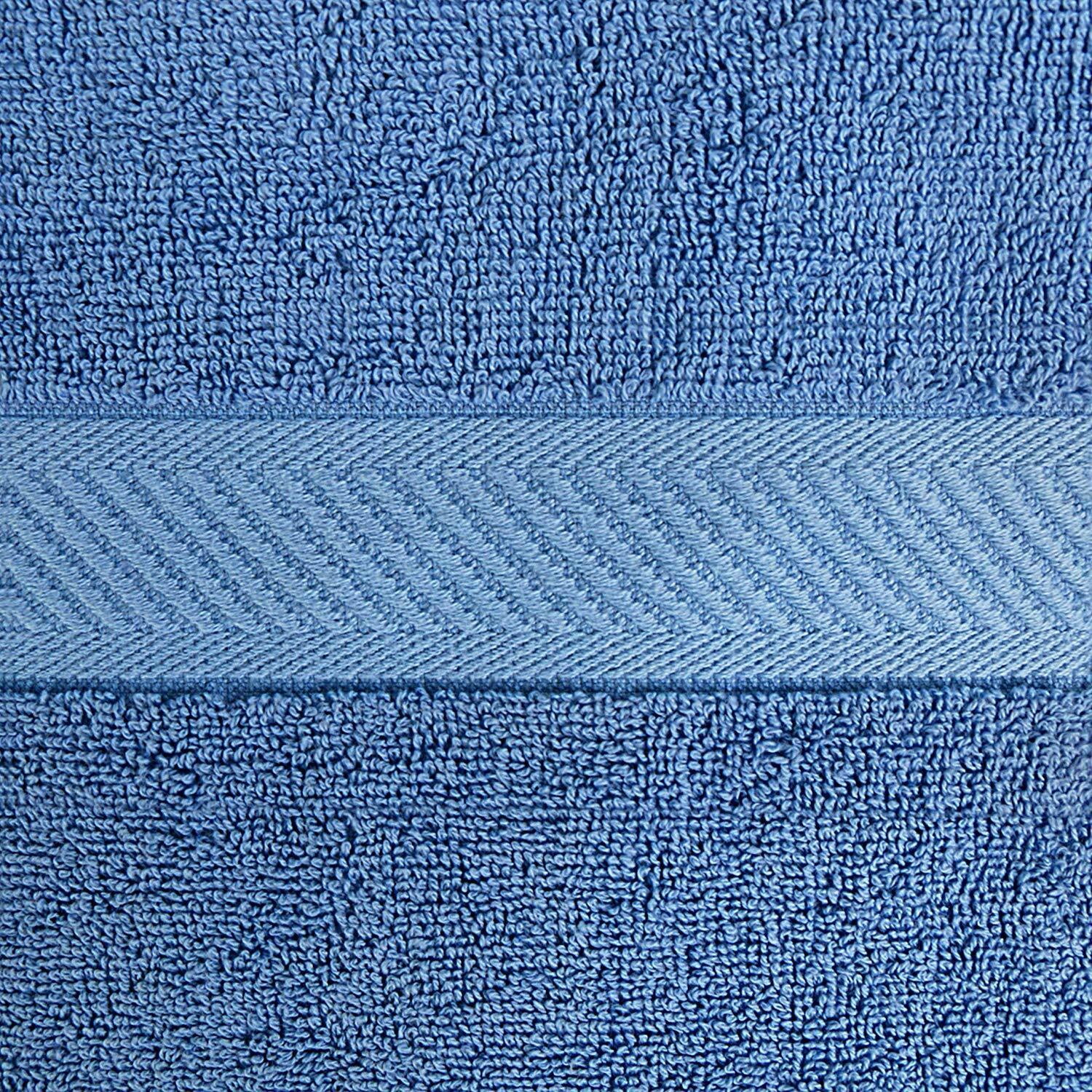 Pack 6 Cotton Bath Towels 22x44 Inch Super Absorbent  For Pool Spa