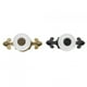thumbnail image 3 of Manija de Puerta Cerámica BuyWeekMX 4 Piezas Bronce y Blanco, 3 of 9