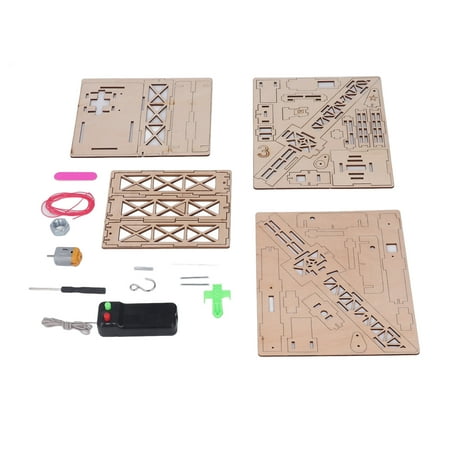 

Crane Assembly Model Wooden Crane Model Composite Wood 3D For Scientific Experiment