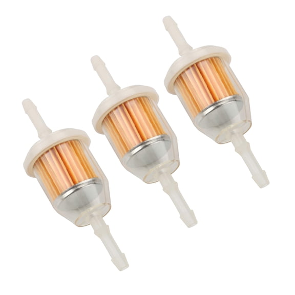 3PCS Fit For 1/4'' 5/16" Line Motor Inline Gas Oil Fuel Filter Small Engine