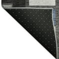 thumbnail image 5 of Addison Rugs Chantille Indoor/Outdoor Transitional Geometric Black Machine Washable Round Rug, 8' x 8', 5 of 8