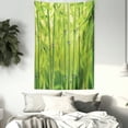 thumbnail image 3 of Bamboo Tapestry, Close up of Bamboo Sprouts Stems Nature in Tropical Rain Forest Wildlife Asian Feng Shui, Wall Hanging for Bedroom Living Room Dorm Decor, 40W X 60L Inches, Green, by Ambesonne, 3 of 5