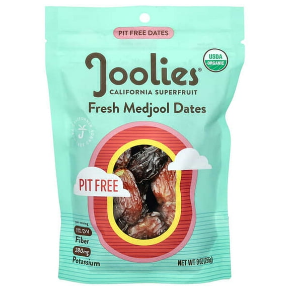 Joolies, Fresh Medjool Dates, Pit Free, 9 oz Pack of 3