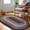 Black & Tan, variant on Bradford Indoor Outdoor Reversible Braided Rug Teal & Black 2' x 3'