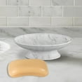 thumbnail image 2 of nu steel Compton Soap Dish in Marble Patterned Resin RES854-3H, 2 of 5