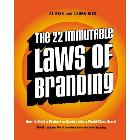 Pre-Owned The 22 Immutable Laws of Branding, 9780060007737, 0060007737, Paperback, First Edition edition