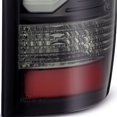 thumbnail image 4 of AlphaRex USA Tail Light Assembly - LED 640010 Pro-Series; Smoke Lens With Red Reflectors; Jet Black Housing; LED; Red Bulb; DOT/SAE Approved; Set Of 2, 4 of 8