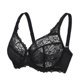 thumbnail image 5 of Sostén DELIMIRA 40DD Negro de Encaje Minimizer de Cobertura Completa, 5 of 5