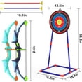 thumbnail image 5 of 2 Pack Kids Bow and Arrow Set with LED Flash Lights, 14 Suction Cup Arrows and Fluorescence Standing Target-Perfect Indoor and Outdoor Game Archery Set Toy Gift for 4 5 6 7 8-12 Year Old Boys, 5 of 8
