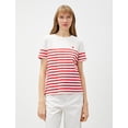 thumbnail image 2 of Embellished T-Shirt Short Sleeve Cotton, 2 of 6