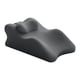 thumbnail image 2 of Almohada para piernas y rodillas, cojín de apoyo para piernas, ergonómico, liviano, suministros portátiles, almohada de espuma viscoelástica, almohada negro, 2 of 8