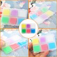 thumbnail image 4 of Cera para pintura de diamantes DIY de 2 x 2 cm, 6 colores, pegamento para bordado de diamantes, arcilla para punto de cruz, pegamento para punteo, 30 piezas, cera para pintura de diamantes DIY, 4 of 5