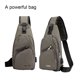 thumbnail image 3 of Minnieouse Bolso bandolera de negocios Mano de obra meticulosa y elegante para bolso de pecho de gran capacidad profesional Bolso de hombro de Bolsas de mensajero y de hombro caqui, 3 of 6