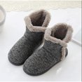 thumbnail image 2 of Pantuflas Pantuflas de cabaña Botas de cabaña con Forro Alto Zapatillas de Invierno Antideslizantes para Adultos Unisex, 2 of 7