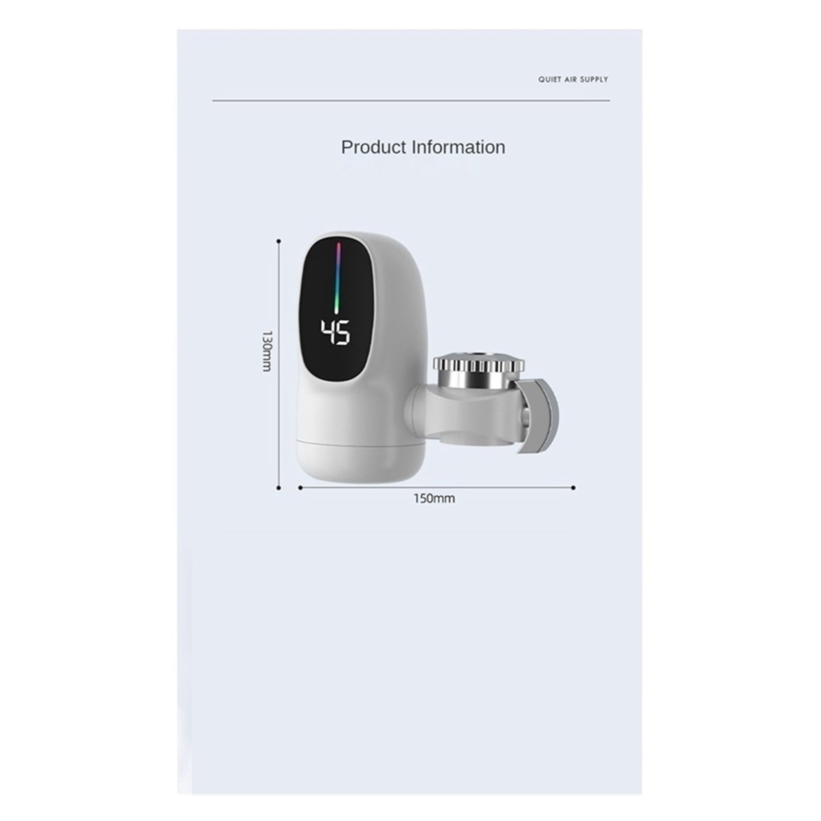 Instant Electric Hot Water Heater Faucet,Digital Display Heating Tap Water Heater For Bathroom Faucet,instant Hot Water Faucet ,Easy to Install