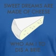 thumbnail image 3 of CafePress - Sweet Dreams Are Made Of Cheese Men's Classic T Sh - Men's Fitted T-Shirt, 3 of 4