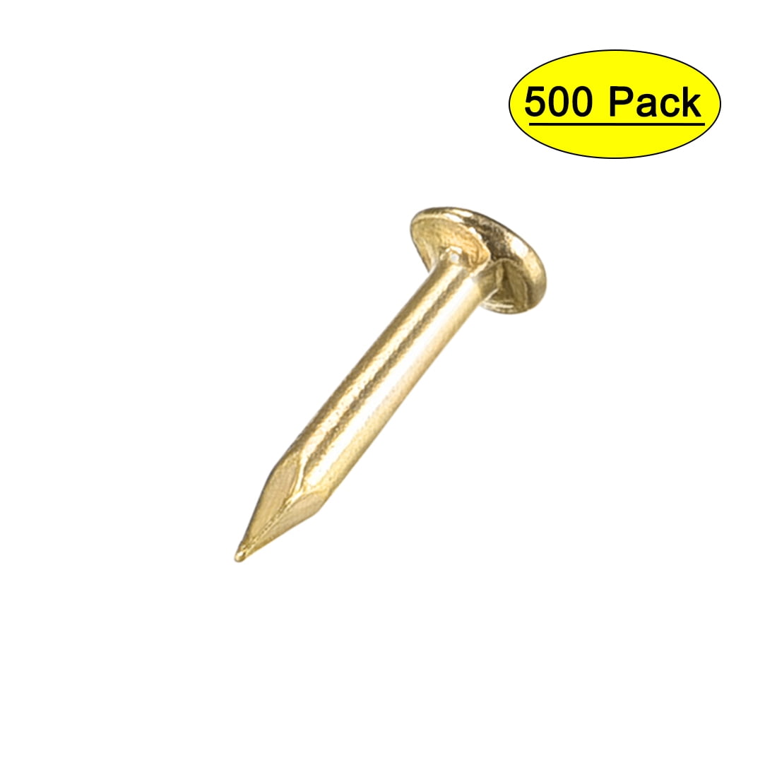 Small Tiny Brass Nails 1X8mm for DIY Decorative Pictures Wooden Boxes