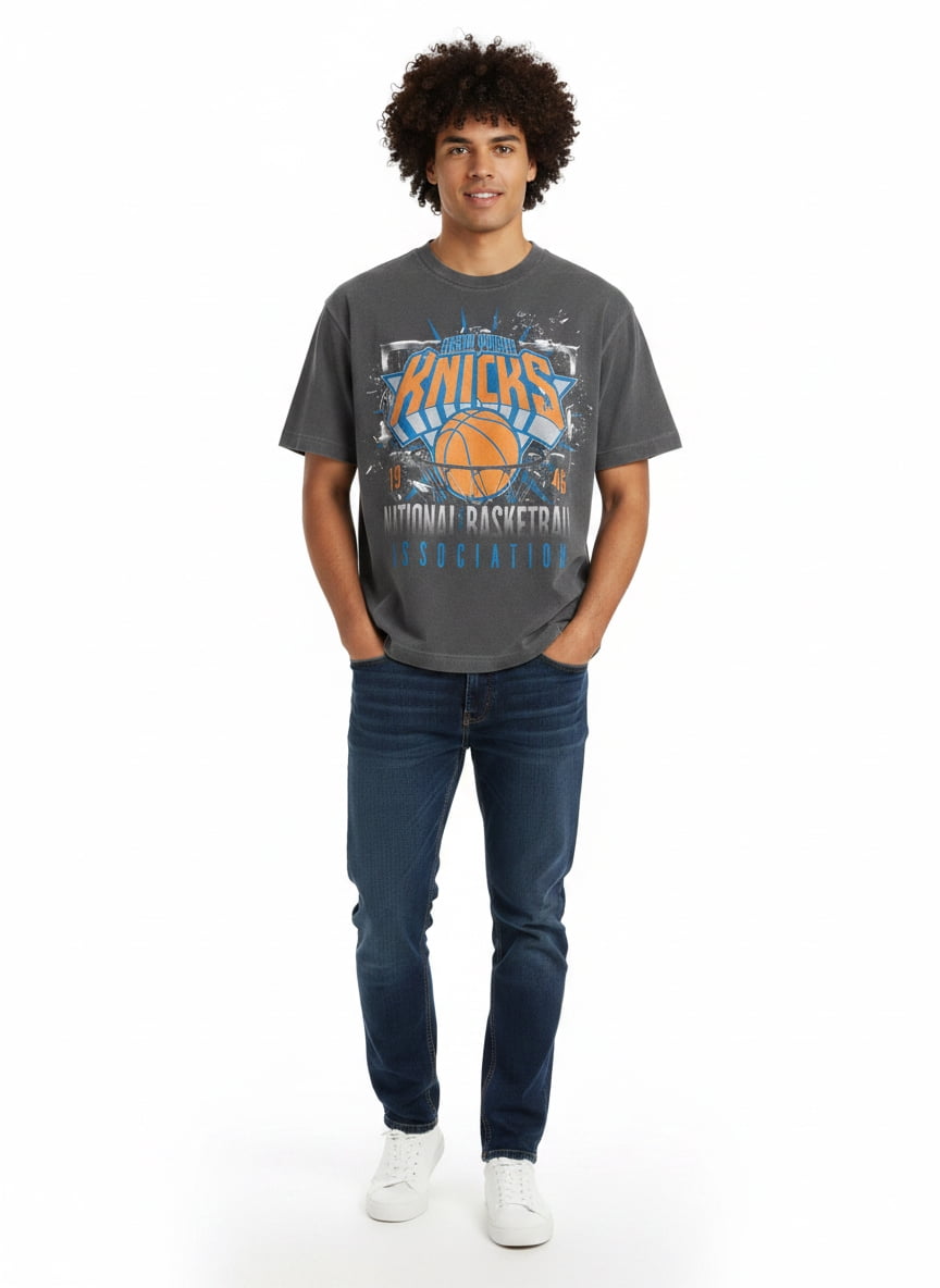 NBA, Men's & Big Men's Graphic Tee, New York Knicks, Sizes XS-3XL
